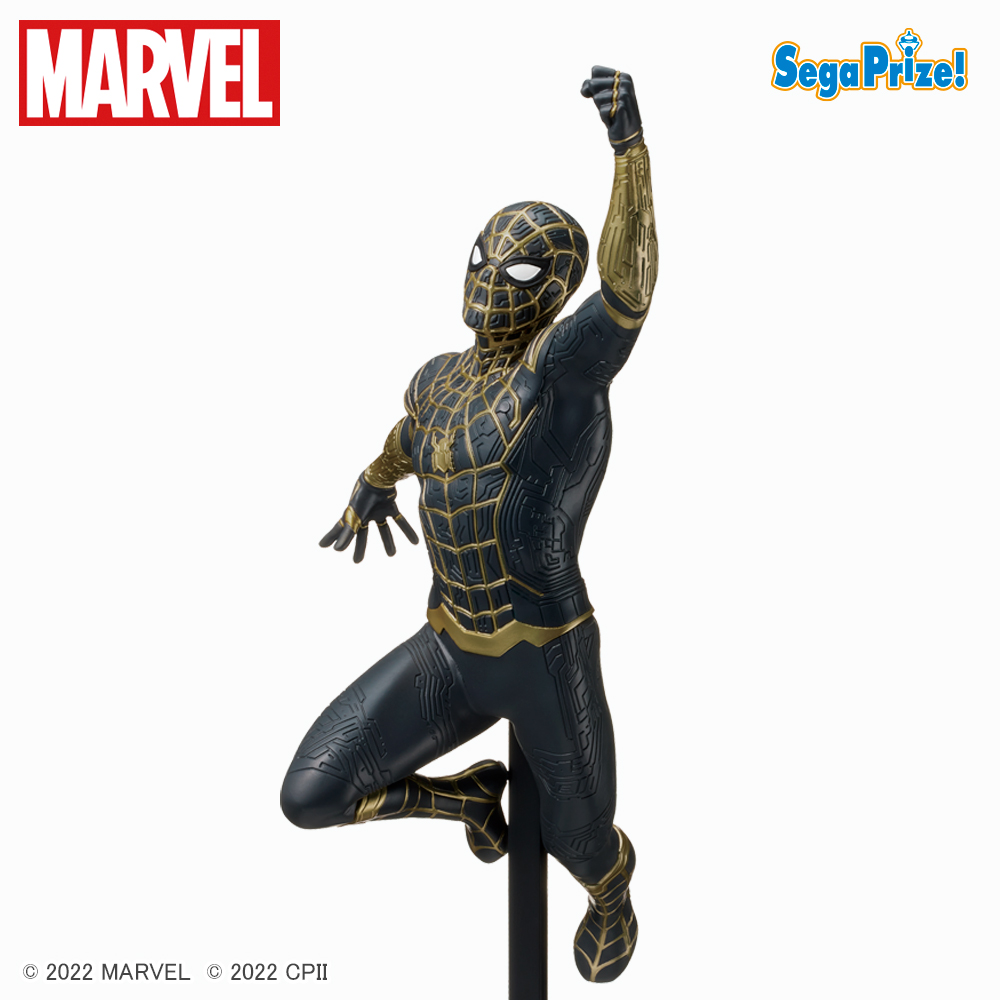 『スパイダーマン:ノー・ウェイ・ホーム』　SPMフィギュア　“スパイダーマン ブラック & ゴールドスーツ”
